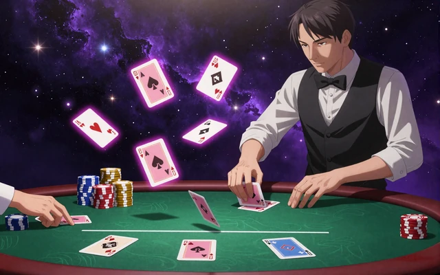 Live Poker - Yep Casino Spielkarte