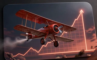 Aviator - Yep Casino Spielkarte